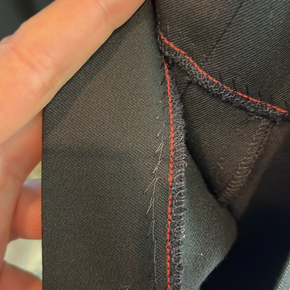 ANN TAYLOR LINDSAY work slacks size 2 long GUC thick - Picture 7 of 10